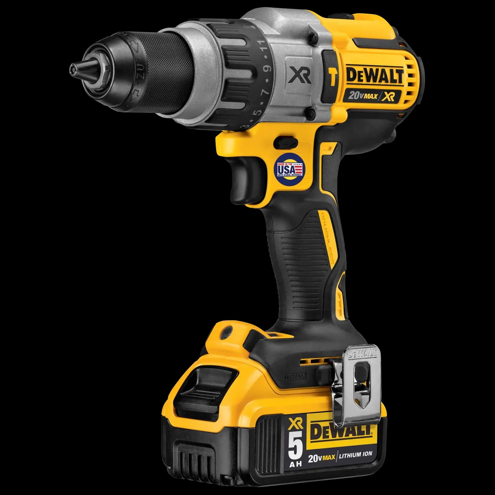 DeWalt DCD996P2 18V 5.0Ah Li-Ion Çift Akülü Kömürsüz Profesyonel Darbeli Matkap