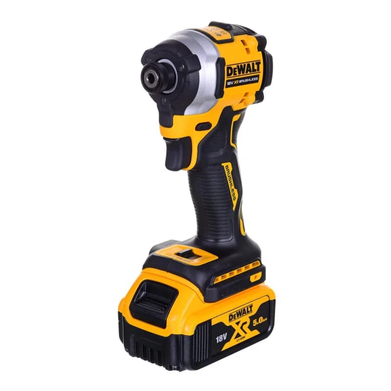 DeWalt DCF850P2T 18V 5.0Ah Li-Ion Çift Akülü Profesyonel Kömürsüz Darbeli Tornavıda