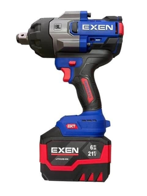 EXEN EN 396 SM - 21V 6Ah 3/4''Soket 1800N.m Kömürsüz Şarjlı Somun Sökme
