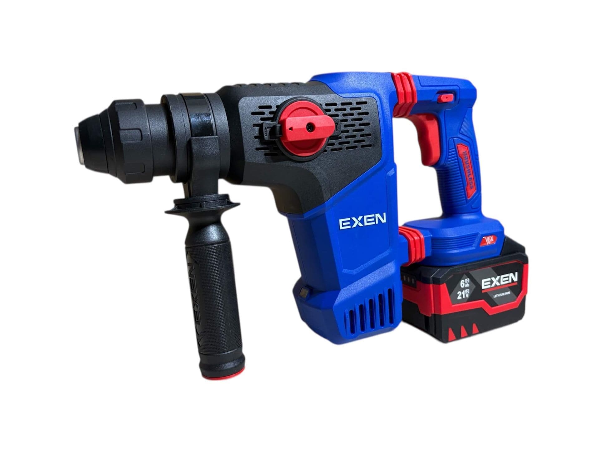 EXEN EN 436 PM - 21V 6Ah 26mm 3.5J Kömürsüz Şarjlı Kırıcı-Delici Matkap