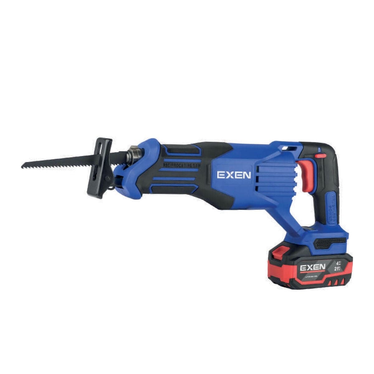 EXEN EN 494 TK - 21V 4Ah max.250mm Kömürsüz Şarjlı Tilki Kuyruğu Testere