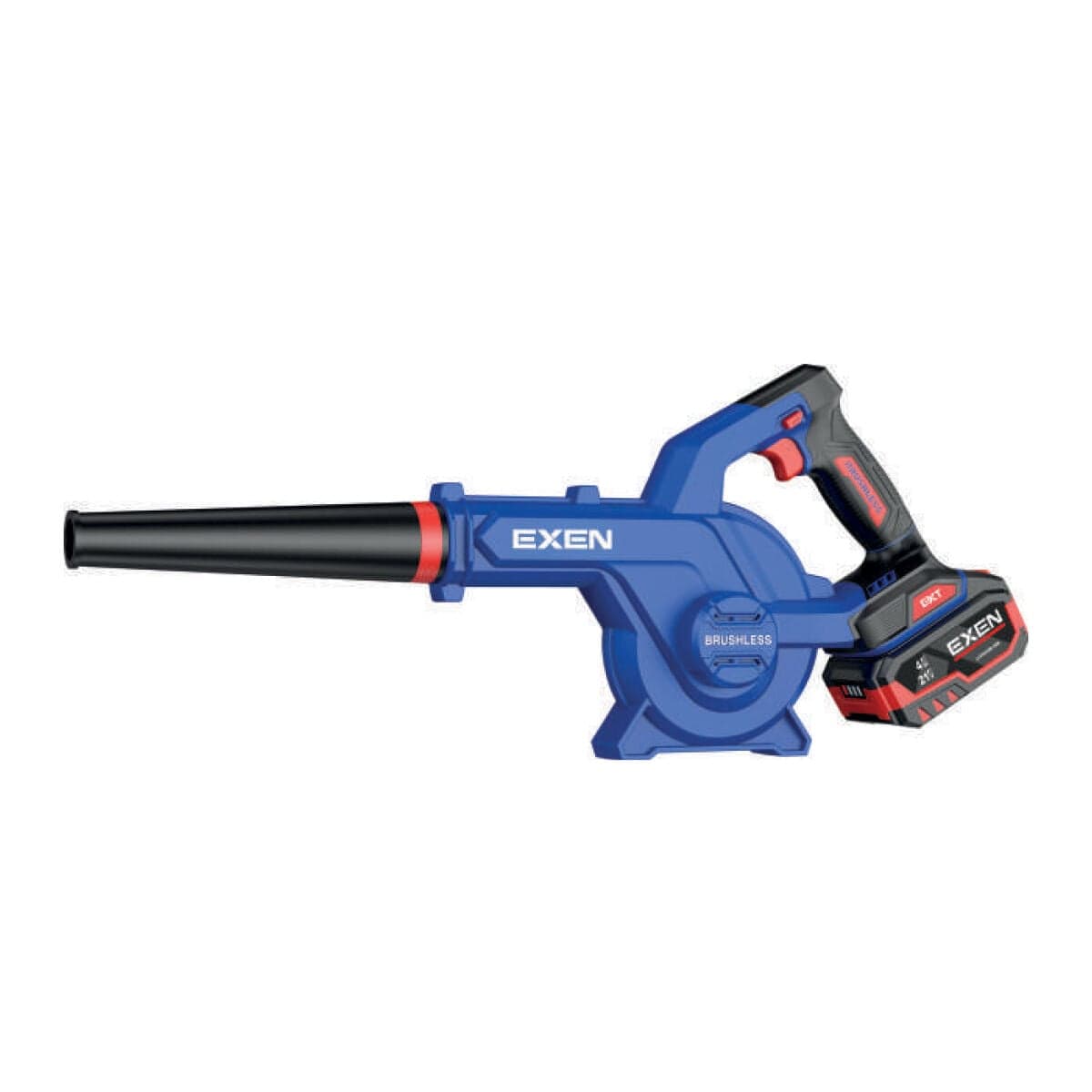 EXEN EN 344 FL - 21V 4Ah Kömürsüz Şarjlı Hava Üfleyici 4.5m³/min.