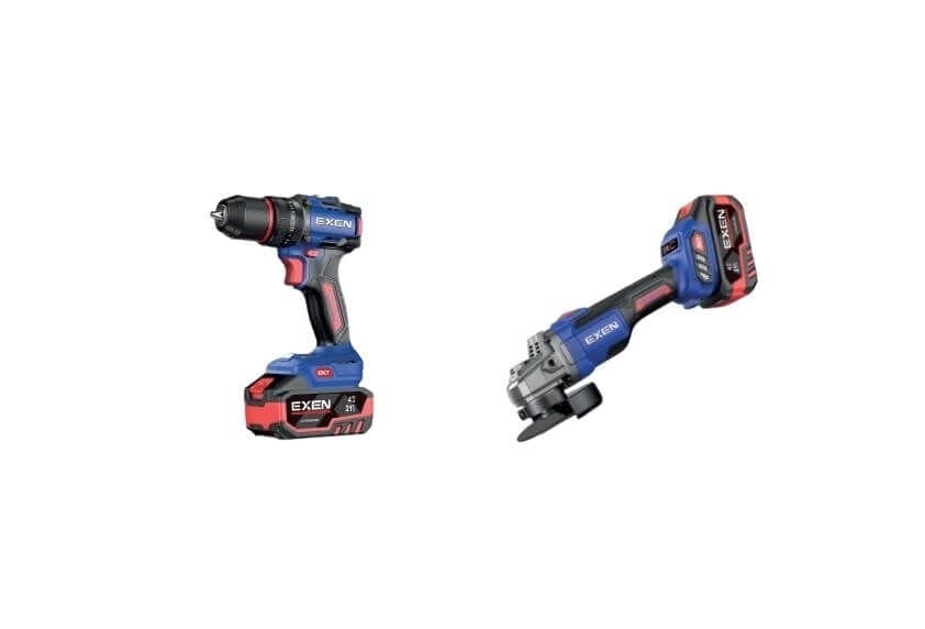 EXEN EN 204 SET - 21V 4Ah Kömürsüz Şarjlı Makina 2'li Set