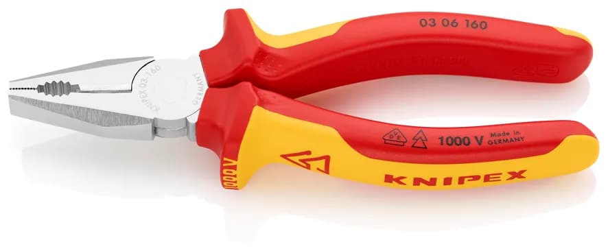 Knipex 0306160 Vde Kombine Pense 160 Mm