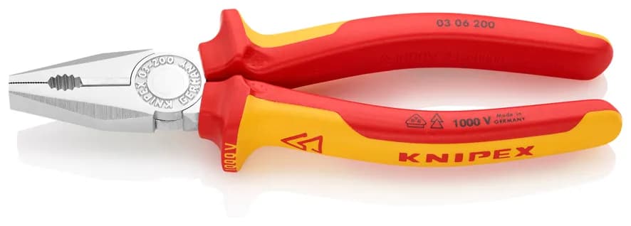 Knipex 0306200 Vde Kombine Pense 200 Mm