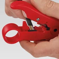 Knipex 166006 Coax Kablo Sıyırma Aleti thumbnail 2