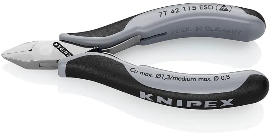 Knipex 7742115ESD 77 42 115 ESD Elektronikçi Yan Keski