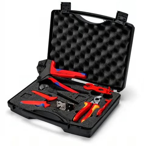 Knipex 979104V01 MC4 Solar Konektörler İçin 7 Parçalı Set