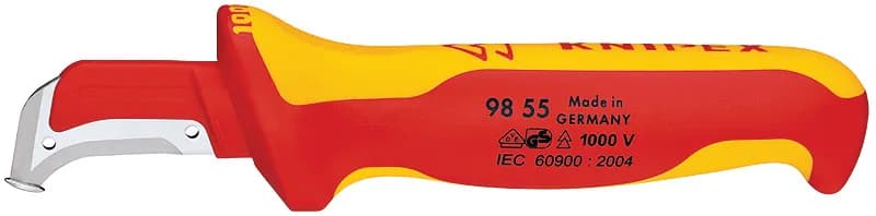 Knipex 9855 Vde Kablo Sıyırma Bıçağı 155 Mm