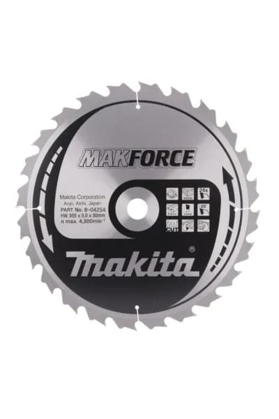 Makita B-04254 Ahşap Daire Testere 355x24 Diş