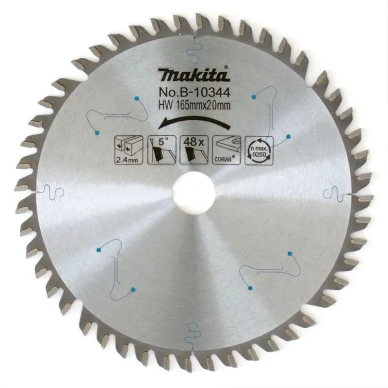 Makita B-10344 Ahşap Daire Testere 165x48 Diş