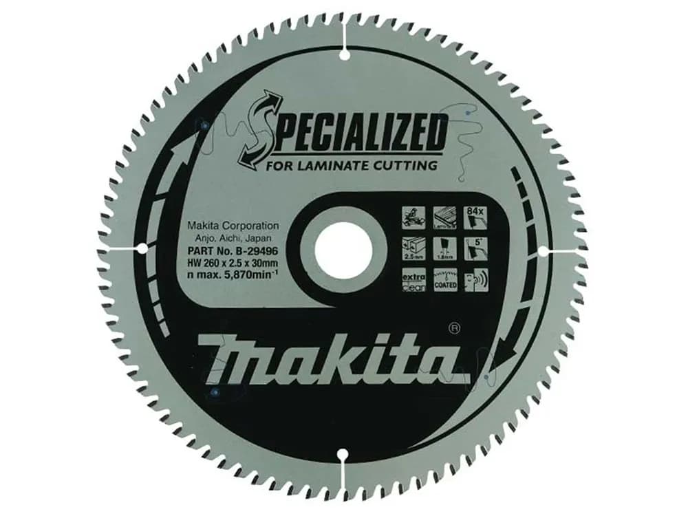 Makita B-29496 Laminant Kesim Daire Testere 260x84 Diş