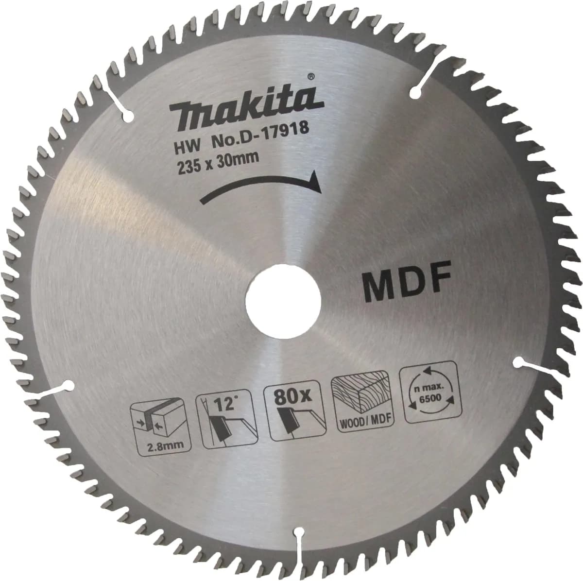Makita D-17918 Ahşap Daire Testere 235x80 Diş