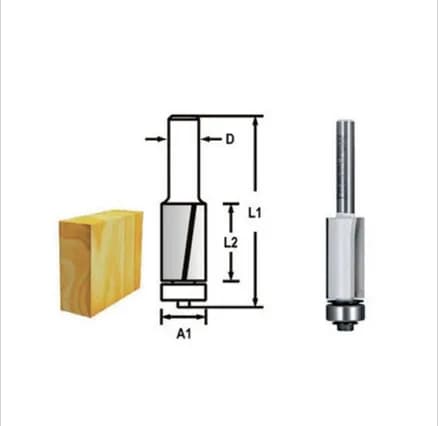 Makita D-47715 Freze Bıçağı 6x12.7 Mm