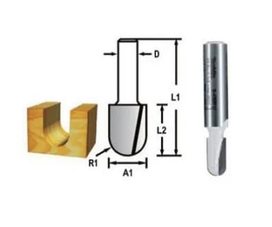 Makita D-47802 Freze Bıçağı 6x6.35 Mm