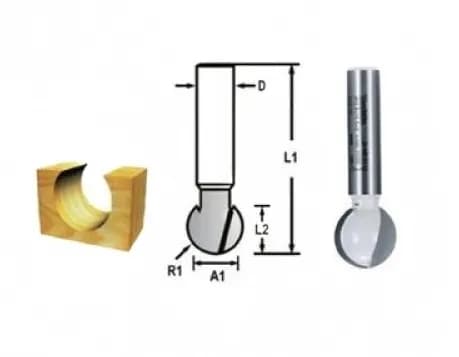 Makita D-48147 Freze Bıçağı 8x19 Mm