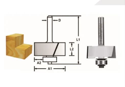 Makita D-48745 Freze Bıçağı 12x31.8 Mm