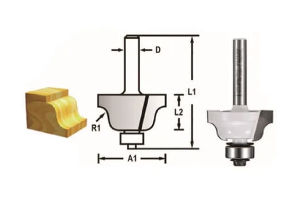 Makita D-48804 Freze Bıçağı 6x25.4 Mm