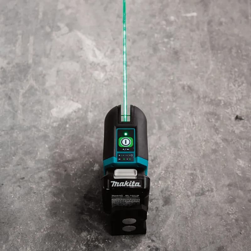 Makita SK105GDZ 4 Nokta Yeşil Çapraz Çizgi Lazeri (Akülü) thumbnail 3