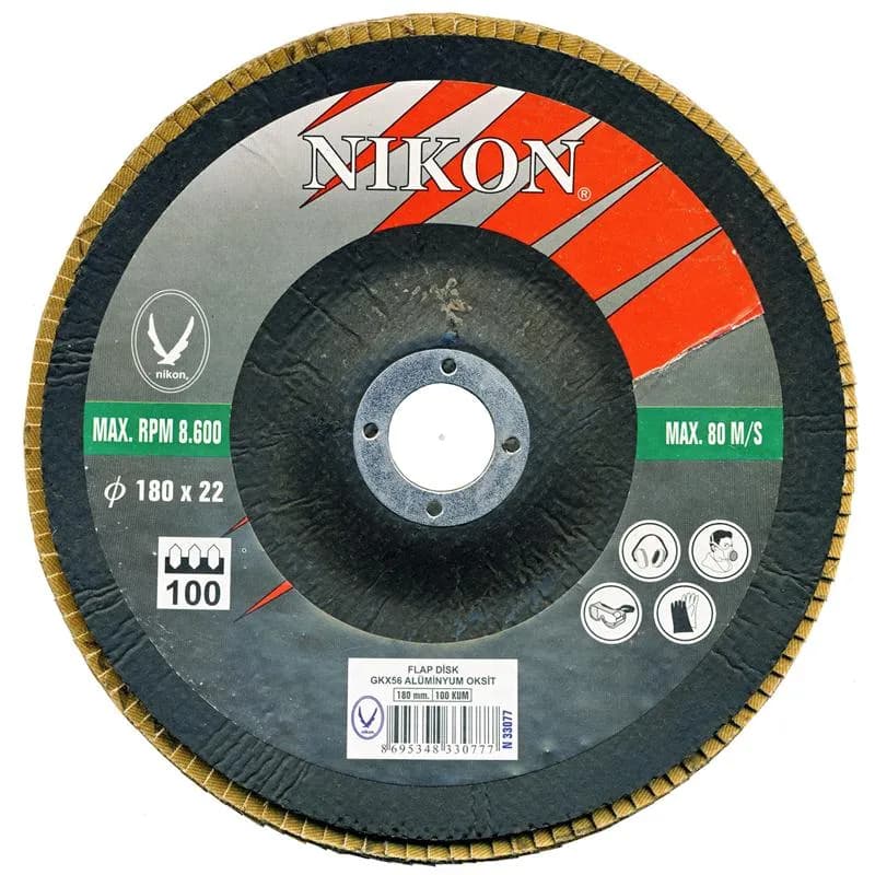 Nikon N33071 Flap Disk 180 Mm 40 Kum
