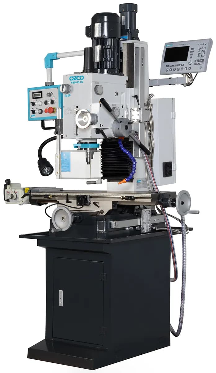 Ozco FS28PLUS FS28 Plus Masa Üstü Freze Tezgâhı