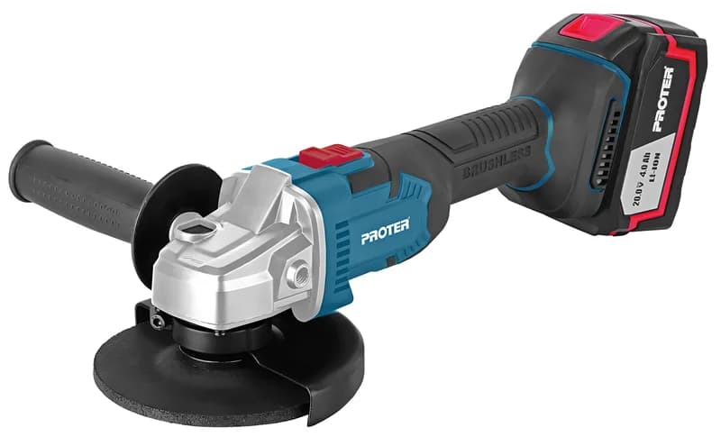 PROTER PST 504 AG 115mm 4.0Ah 20V Li-ion Pil Kömürsüz Şarjlı Avuç Taşlama
