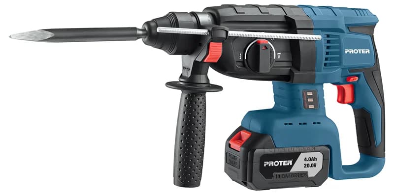 PROTER PST 950 HD 5.0Ah.20V Li-ion Pil Kömürsüz Şarjlı Kırıcı-Delici