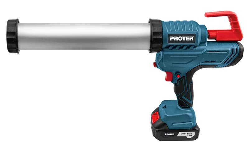PROTER PST 960 GS 2.0 Ah 20 V Li-ion Pil 600 ml Kapasite Şarjlı Sosis - Silikon Tabanca
