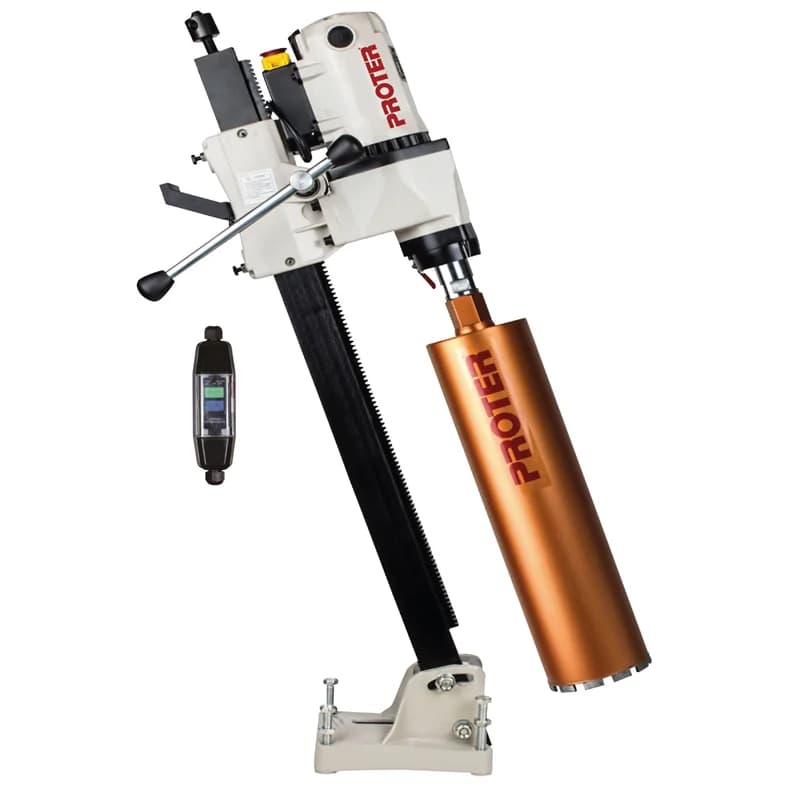 PROTER PR 3200 A 3200 W Açılı Sehpa Karot Makinası