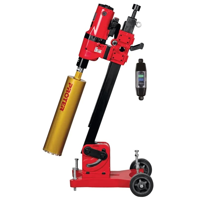 PROTER PR 2600 A Açılı Sehpalı Karot Makinası 2 Vites