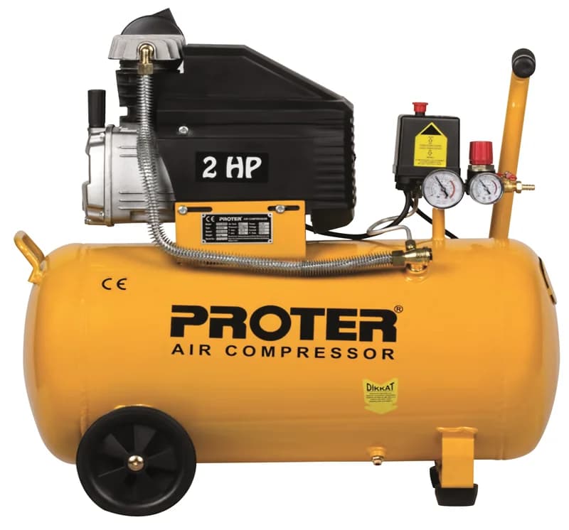 PROTER PR 52 YL 50 LT 2.0 HP 8 Bar Hava Kompresörü