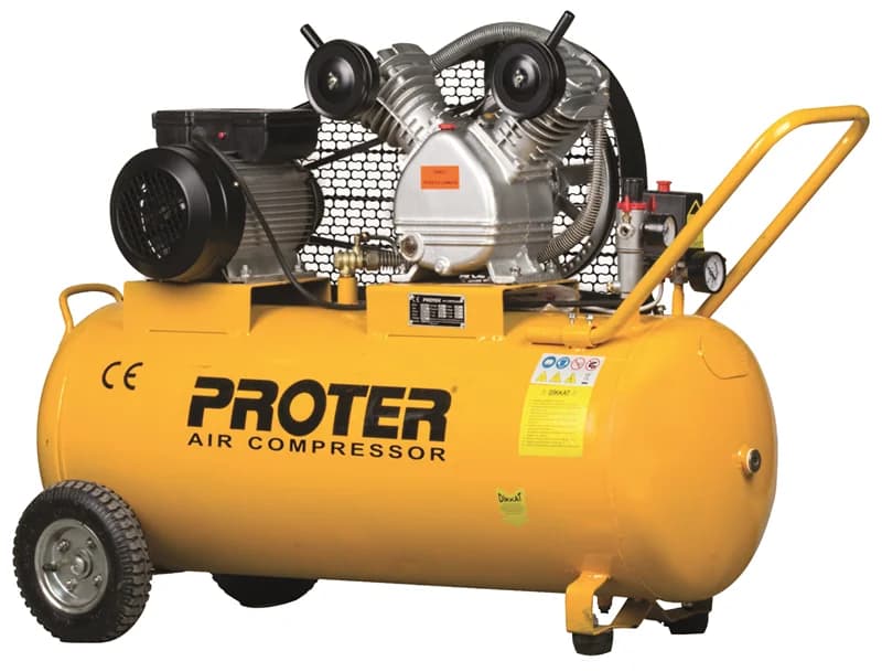PROTER PR 203 YL 200 LT Monofaze 3.0 HP 2 Kafa Hava Kompresörü