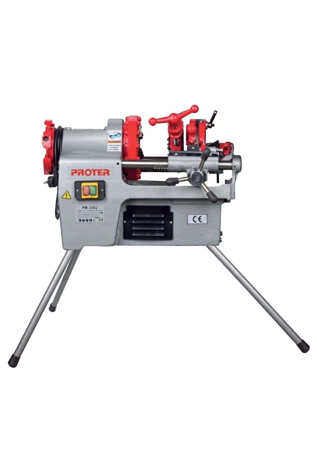 PROTER PR 2002 PRO 1/2 - 2" 1000 W Tezgah Tip Pafta Makinası