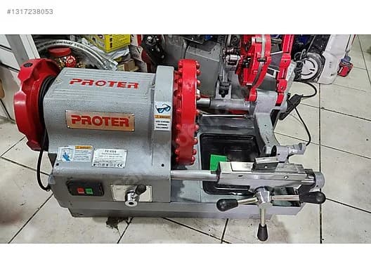 PROTER PR 4004 PRO 1/2 - 4" 1000 W Tezgah Tip Pafta Makinası