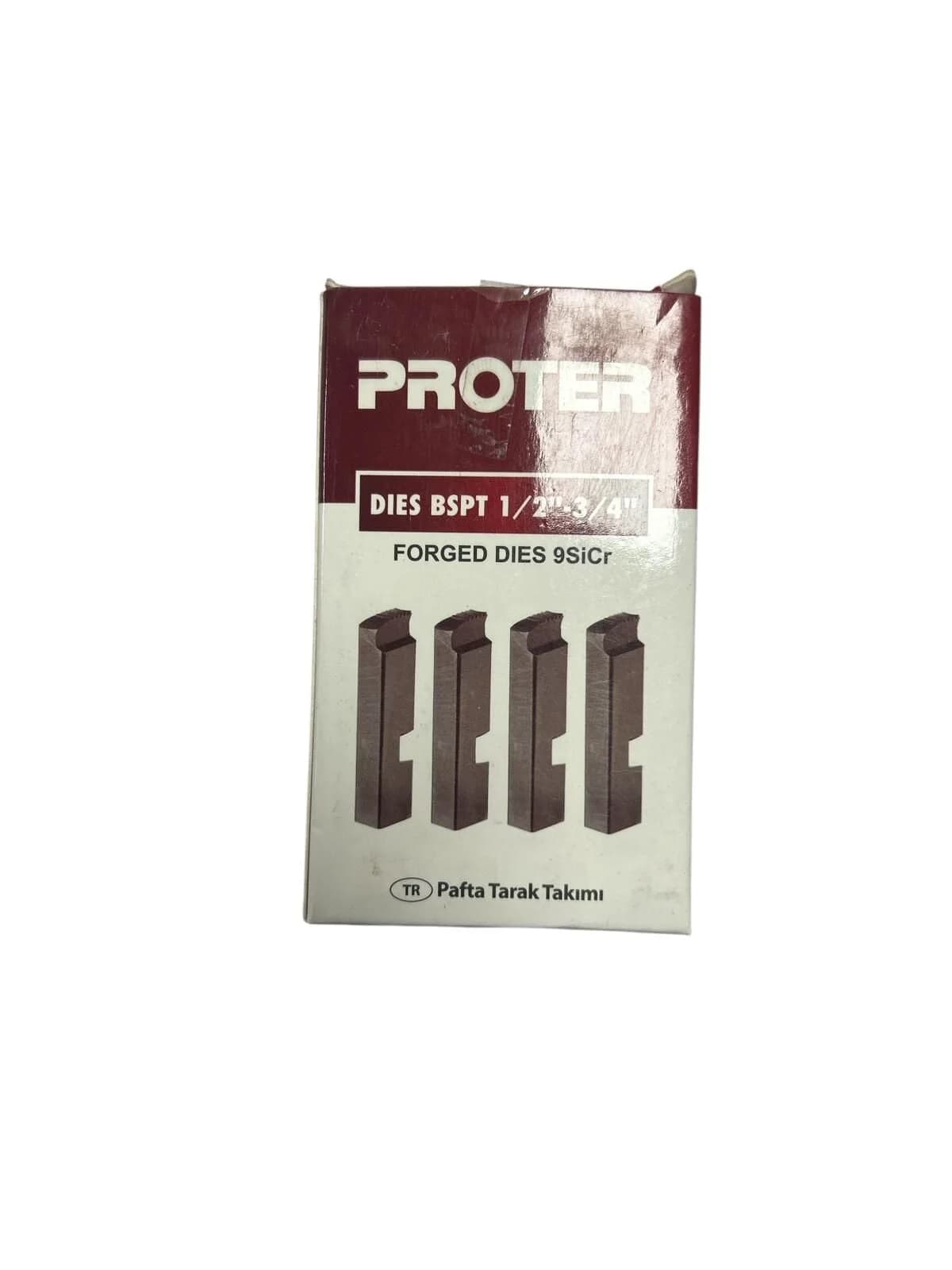 PROTER HSS Pafta Tarak Takımı 1/2"- 3/4"