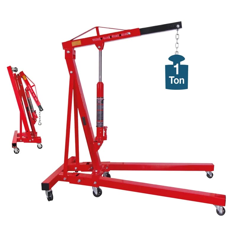 PROTER PR 9210 W 1 Ton 3 Ayaklı Katlanır Hidrolik Vinç