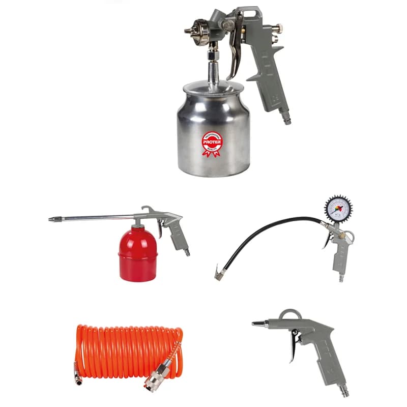PROTER PR SET-5 5'Lİ SET Beş Parça Kompresör Seti