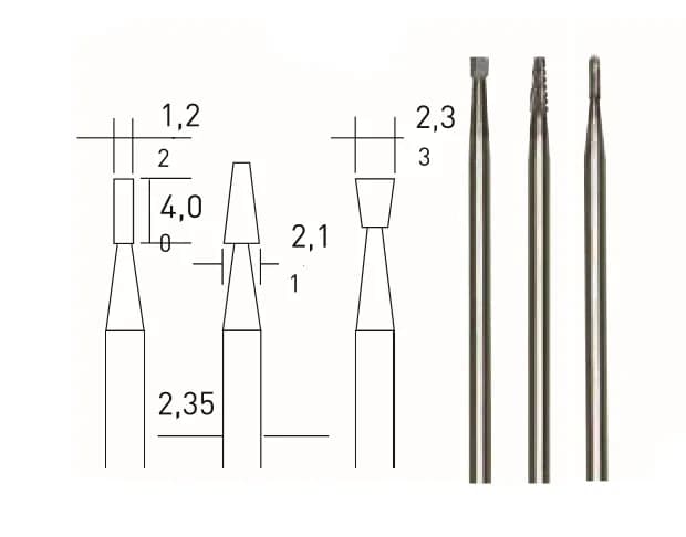Proxxon 28752 Tungsten Karbürlü Matkap Ve Freze Ucu 3 Lü