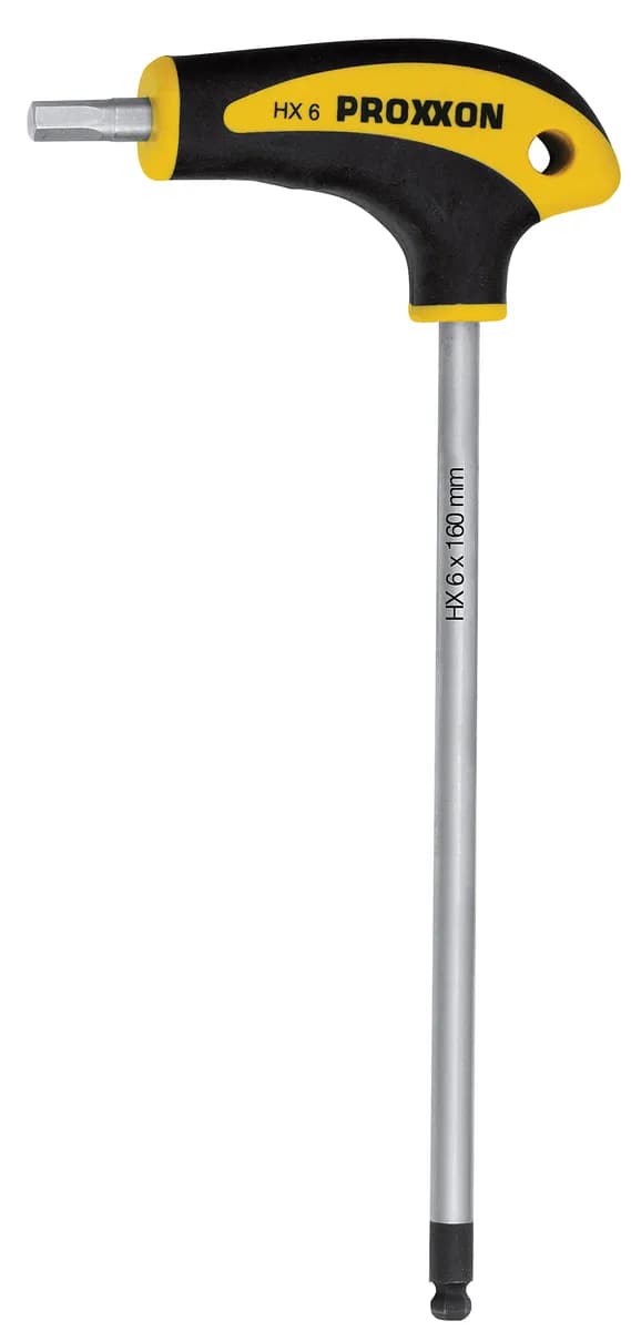 Proxxon Endüstriyel 22406 T Tip Bombe Başlı Allen Anahtar 3 Mm