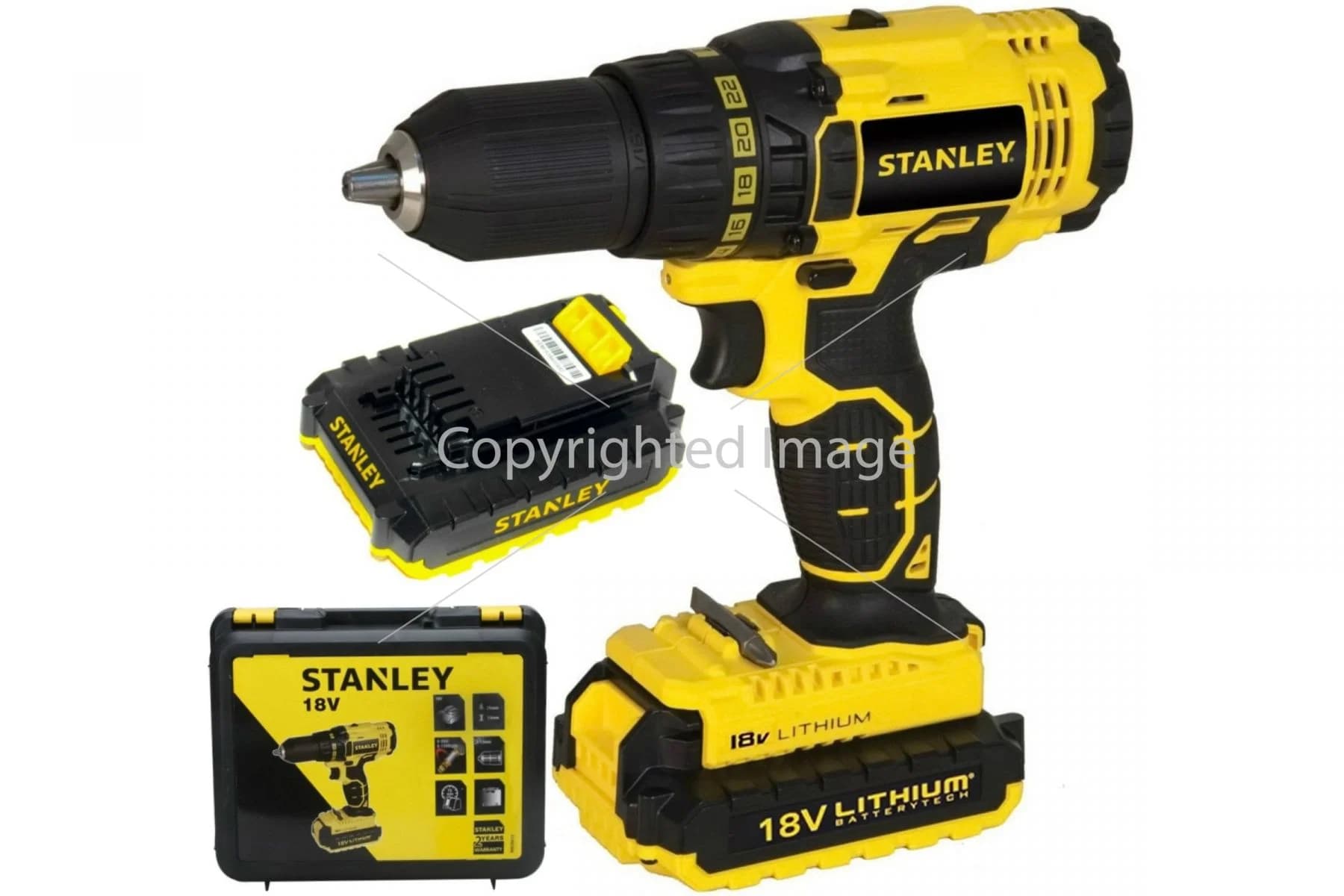 Stanley SCD201D2K 18V/2.0AH Lİ-ION ŞARJLI MATKAP