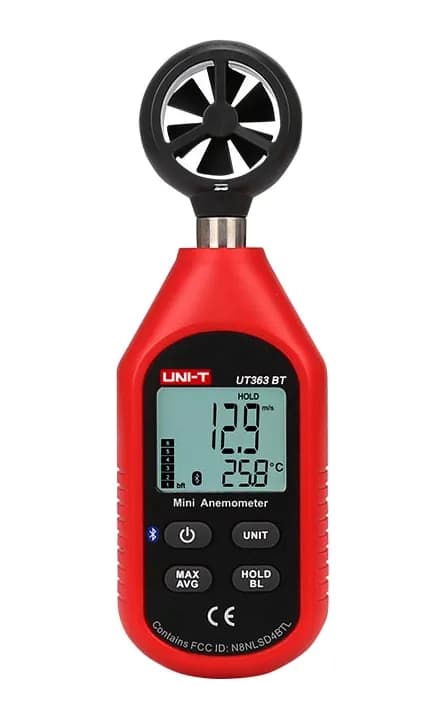 Uni-T UT363BT Bluetooth Bağlantılı Mini Rüzgar Ölçer