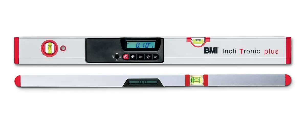 BMI 601080 Inclitronic Dijital Eğim Ölçerli Su Terazisi 80 Cm