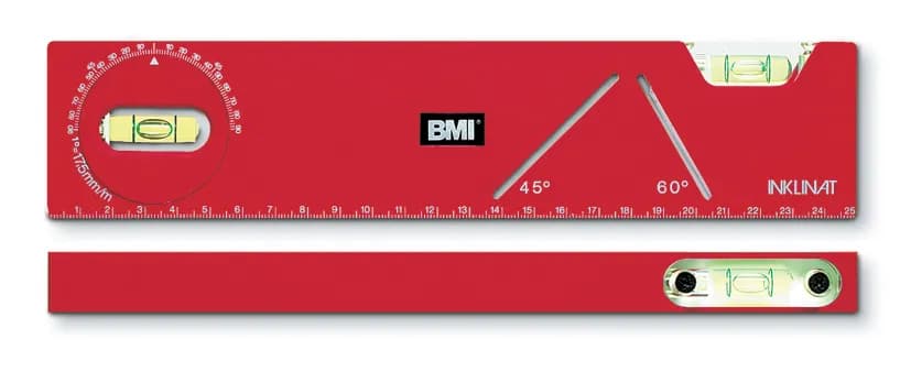 BMI 682 Inklinat Plastik Su Terazisi