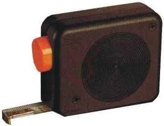 BMI Çelik Metre 01502C 2MT Siyah Askılı