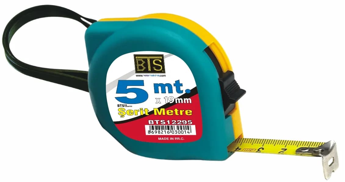 Bts BTS12291 BTS11 Serisi Şerit Metre 2 Mt X 12.5mm
