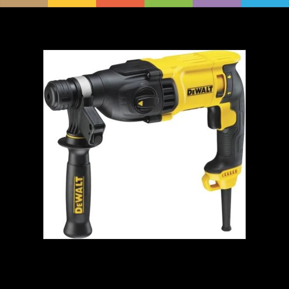 DeWalt D25133K 800W 26mm 3.0J Profesyonel SDS-Plus Kırıcı Delici Pnömatik Matkap