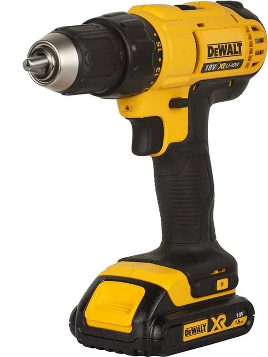 DeWalt DCD771S2 18V 1.5Ah 13mm Li-Ion Çift Akülü Profesyonel Vidalama