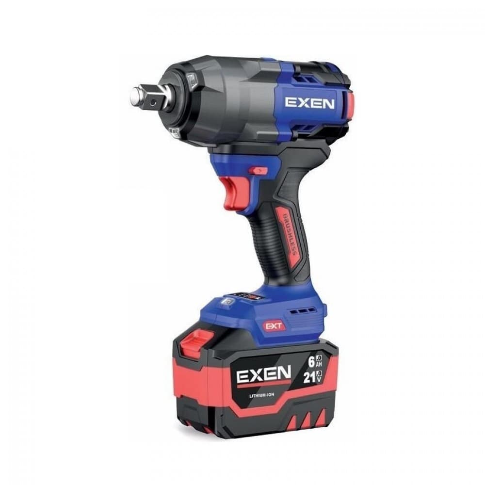 EXEN EN 406 SM - 21V 6Ah 3/4''Soket 2100N.m Kömürsüz Şarjlı Somun Sökme