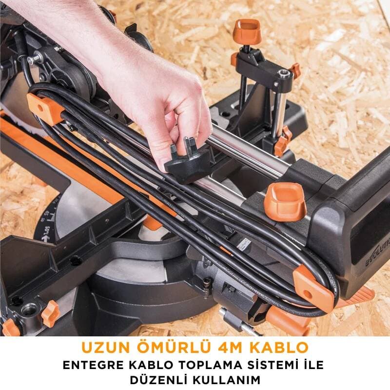 EXEN EPR 3210 DF - 210mm Elektrikli Çift Fonksiyonlu Gönye Kesme Makinası