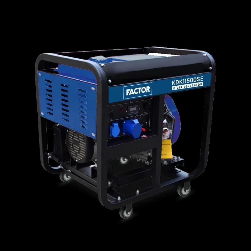 Factor KDK11500SE 11 Kva Dizel Jeneratör Monofaze